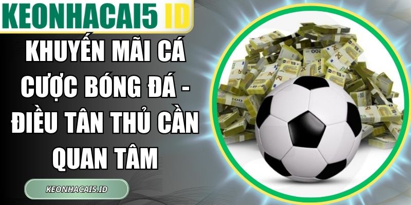 Khuyến Mãi Cá Cược Bóng Đá - Điều Tân Thủ Cần Quan Tâm 1 Khuyến Mãi Cá Cược Bóng Đá