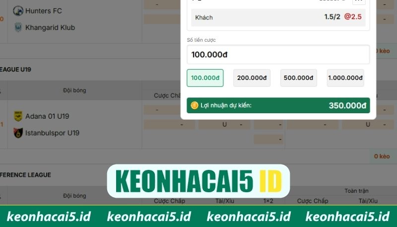 Kèo Tài Xỉu Và Cách Đọc Tỷ Lệ Chuẩn Xác Cho Cược Thủ 3 Kèo tài xỉu 2.5 trái được cược thủ ưa chuộng