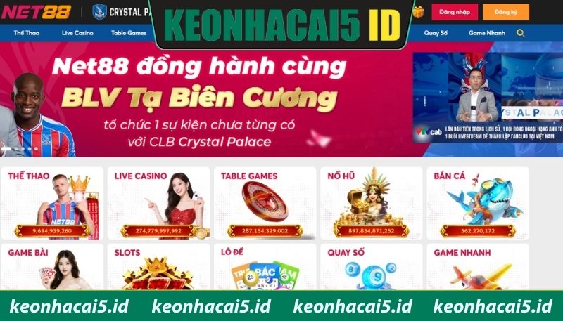 Net88 - Review Nhà Cái Trong Lĩnh Vực Cá Cược Thể Thao 1 Net88