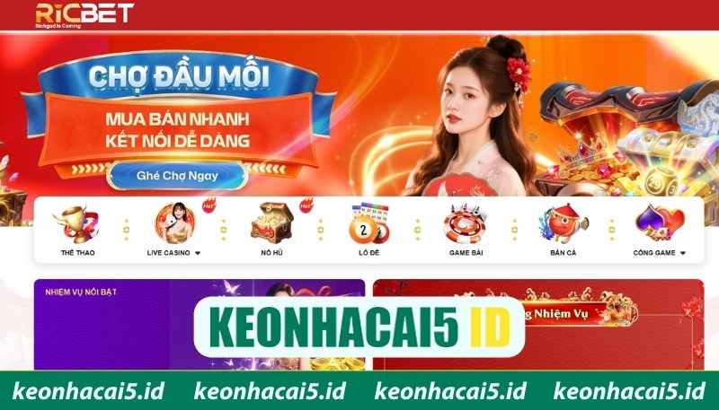Ricbet - Đánh Giá Sự Nổi Bật Của Nhà Cái Trực Tuyến 2 Ricbet sở hữu giao diện hiện đại, dễ trải nghiệm